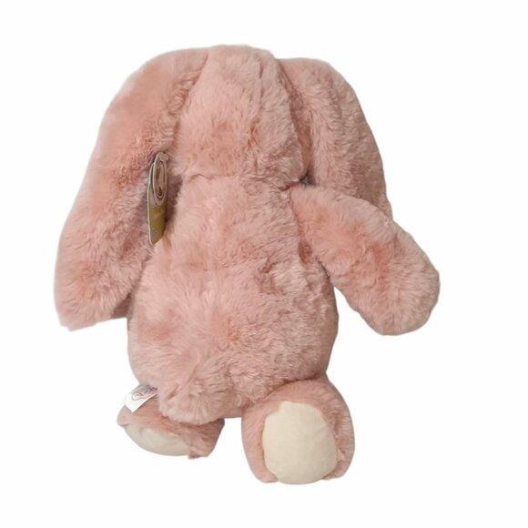Spark Create Imagine Pink Bunny Rabbit Stuffed Plush Beanbag Toy 13" NEW - Picture 4 of 6